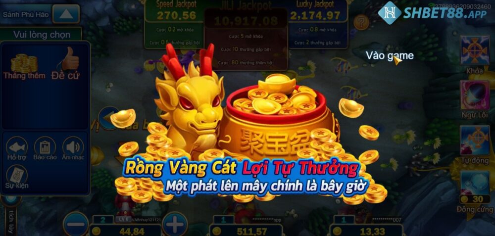 Tính năng của game jackpot đánh cá có gì thú vị?