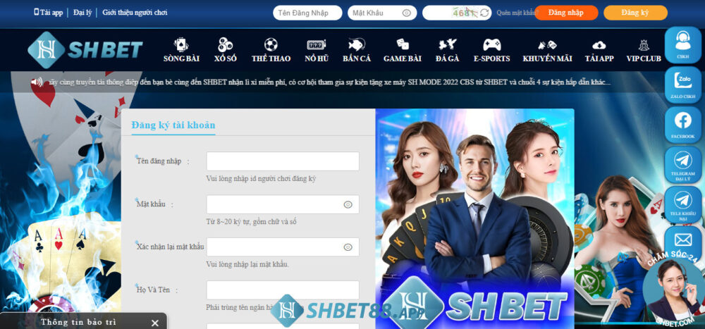 Cách thức tham gia Saba Sports SHBET