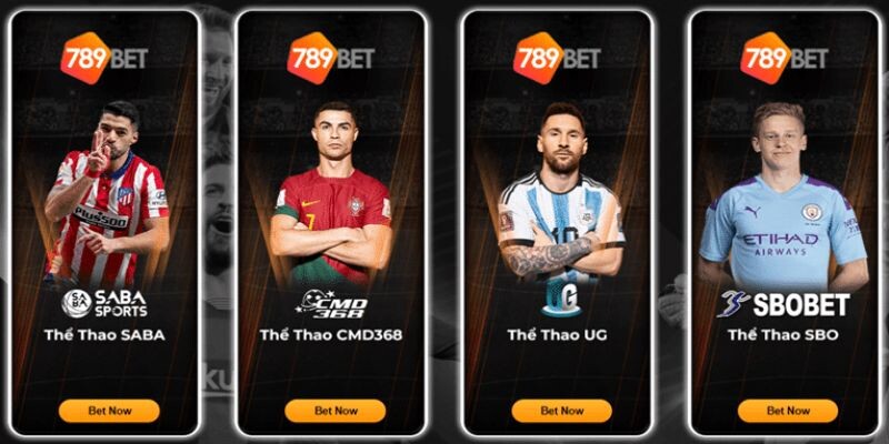 Các sản phẩm cá cược tại thể thao 789bet