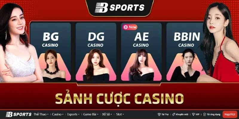 Sảnh cược Casino